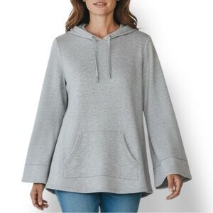4/$20 Style & Co Gray Lightweight Hoodie – Size M – Soft Stretch Knit